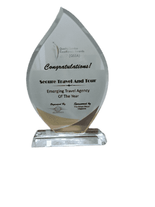 Travel award for Secure Travel and Tour