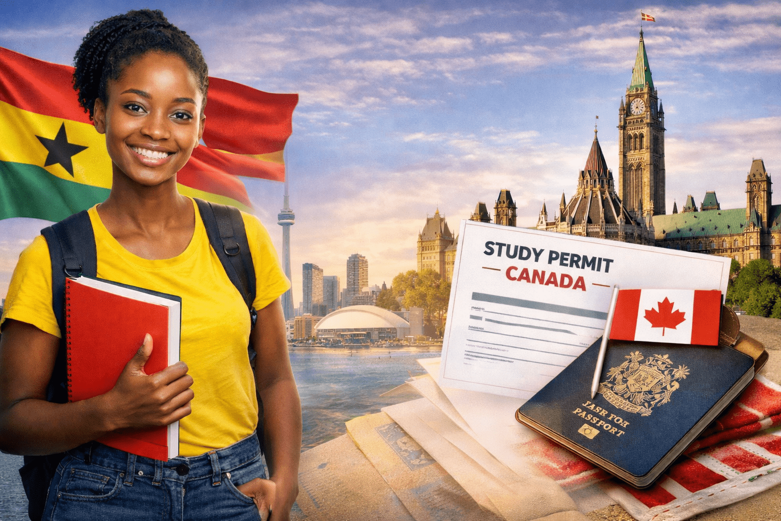 Canada Study Permit Guide for Ghanaian Students
